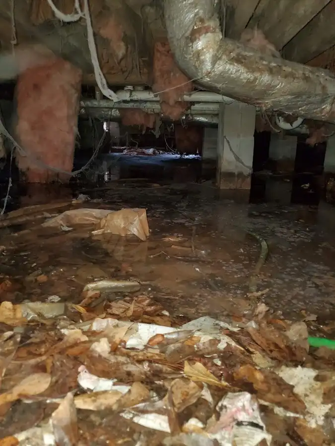 Crawl space flood assessment for Leak Detection & Repair in Acushnet