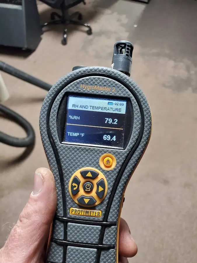 Moisture meter humidity assessment for Fire & Smoke Damage Restoration in Acushnet